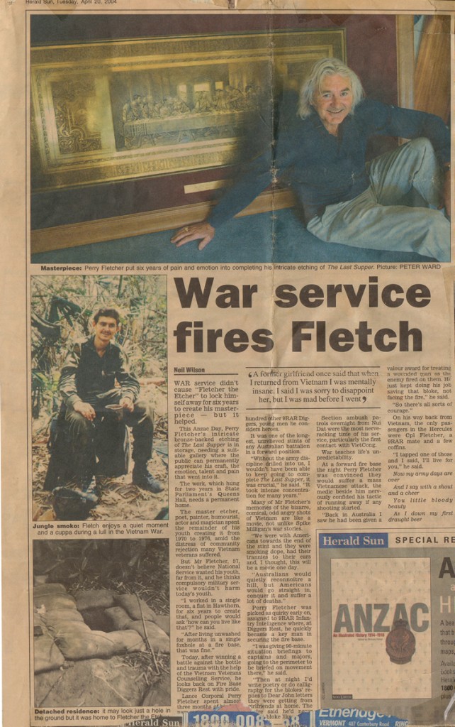 War Service Fires Fletch